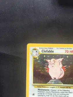 Pokemon Cards: Jungle Rare Holo: Clefable 1/64 - Image 3