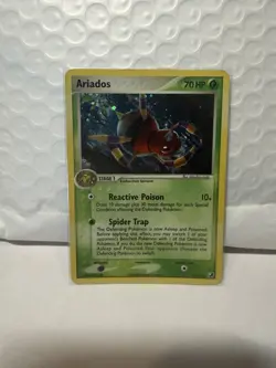Ariados 2/115 EX Unseen Forces Holo Rare Pokemon Card 2005 Vintage NM - Image 1