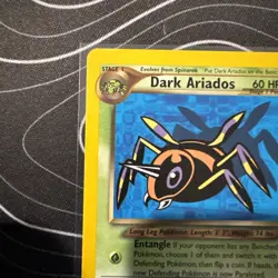 Pokemon Card - Dark Ariados Neo Destiny 17/105 Rare LP - Image 2