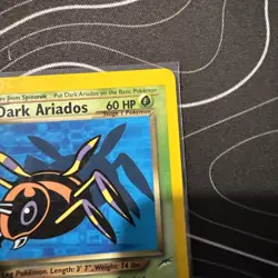 Pokemon Card - Dark Ariados Neo Destiny 17/105 Rare LP - Image 3
