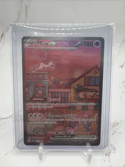 Pokemon TCG Mew EX 053 Holo Black Star Promo Scarlet & Violet 151 Card NM - Image 1