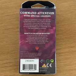 Magic: The Gathering Commander Legends Collector Booster Pack 15 Cards - Image 2