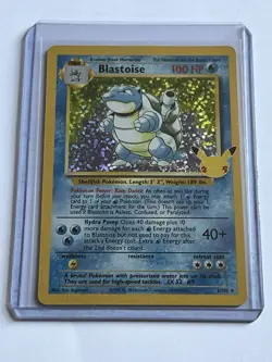 Blastoise 2 / 102 Pokemon Celebrations Classics 2021 Mint - 9.0 + Holo Rare - Image 1