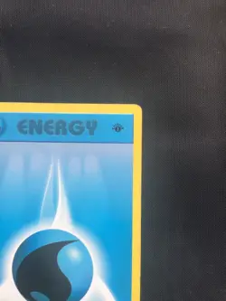 Pokemon Cards: Base Set 1st Edition Common: Water Energy 102/102 - Image 3