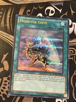 Yu-Gi-Oh! Card TCG Monster Gate DUSA-EN055 Ultra Rare Holo 1st Edition NM - Image 1