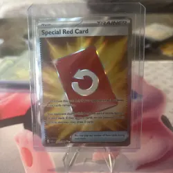 Full Art Special Red Card English Pokemon 113/086 - Image 1