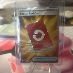Full Art Special Red Card English Pokemon 113/086 - Image 2