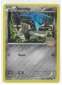 Honedge 83/146 Regional Championships Promo XY Pokemon TCG Card NM - Image 1