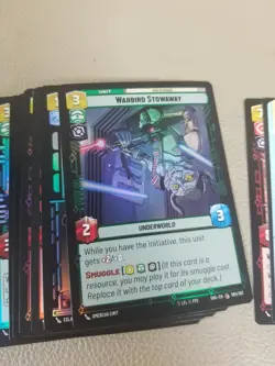 Star Wars Unlimited 97pc Rare/Foil/Hyperspace Cards Lot Mixed - Image 5