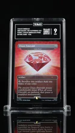 Chaos Emerald (Lotus Petal) Red 7032 Secret Lair Drop TAG 9 - Image 1
