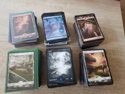 Mtg FULLART BASICS Land Collection, Magic Karten Sammlung Almost 1000 Lander - Image 1