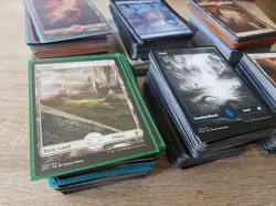 Mtg FULLART BASICS Land Collection, Magic Karten Sammlung Almost 1000 Lander - Image 2