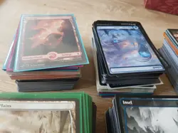 Mtg FULLART BASICS Land Collection, Magic Karten Sammlung Almost 1000 Lander - Image 4