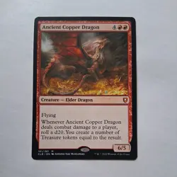 Ancient Copper Dragon #161 Commander Legends: Battle for Baldur's Gate MTG - NM - Image 1