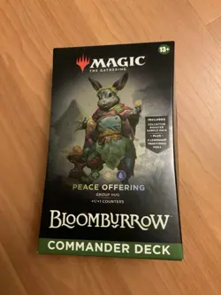 Peace Offering Bloomburrow Commander Deck MTG New/Sealed - Image 1