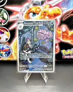Pokemon TCG Team Rocket's Weezing Illustration Rare 199/182 Destined Rivals NM - Image 1