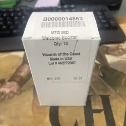 MTG Midnight Hunt Welcome Booster Pack Factory Sealed Magic the Gathering - Image 1