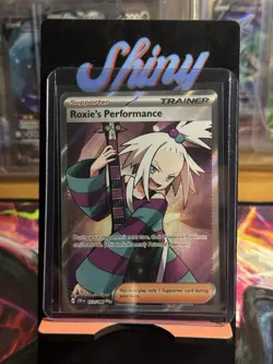Pokemon TCG Roxie’s Performance Full Art Chaos Rising 112/086 - Image 1