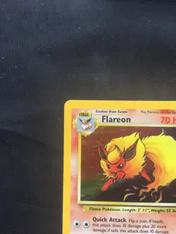 Pokemon Cards: Jungle Rare Holo: Flareon 3/64 - Image 3