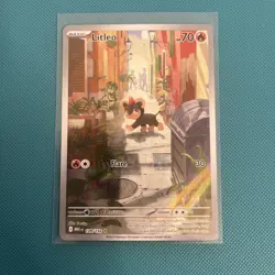 Litleo 139/132 - Mega Evolution Base Set - Illustration Rare Pokemon TCG English - Image 1