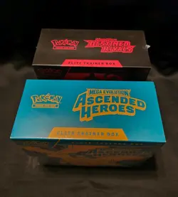 Pokemon Elite Trainer Box ETB Lot Destined Rivals And Ascended Heroes Sealed - Image 5