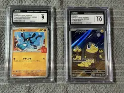 2025 Pokemon CGC Graded. Helioptile Japanese, Mega Symphonic-070/063 Rare Holo. - Image 1