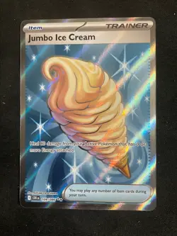 Pokemon Jumbo Ice Cream Chaos Rising CRI #109/086 Ultra Rare Holo NM - Image 1