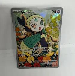 Pokemon Meloetta Illustration Rare Holo 026 Me: Mega Evolution English Basic HP… - Image 1