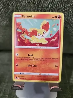 Fennekin - 025/195 Silver Tempest Common Pokemon - NM/MINT - Image 1