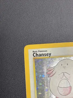 Pokemon TCG Chansey Base Set 3/102 Holo Unlimited Holo Rare - Image 2