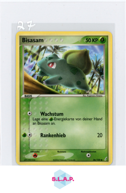 BISASAM POKEMON 46/100 EX CRYSTAL GUARDIANS 2006 GERMAN - Image 1