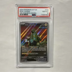 The Pokemon Company 2024 EN Iron Thorns SVP Promo Holo #098 PSA 10 - Image 1