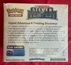 Pokemon TCG - Sword & Shield: Silver Tempest Booster Box 💎 Sealed 💎 w/ Acrylic - Image 4