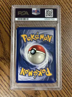 1999 Pokemon Game Imposter Professor Oak 073/102 Base Set Regular PSA 8 - Image 2