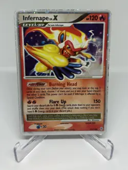 Infernape LV.X 121/130 Diamond & Pearl Ultra Rare Holo English 2007 HP120 Read! - Image 1