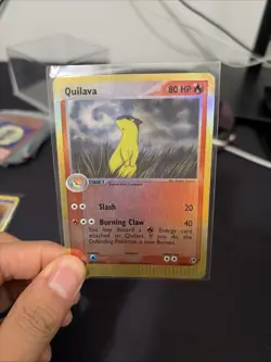 Quilava 51/100 EX Sandstorm Reverse Holo Vintage Pokemon TCG - Image 1