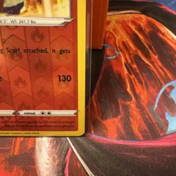 Arcanine 028/192 Rebel Clash Pokemon Reverse Holo Near Mint - Image 5
