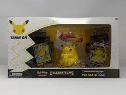 Pokemon TCG Celebrations Pikachu VMAX Premium Figure Collection Box Sealed - Image 1