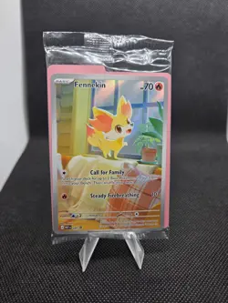 Pokemon TCG Fennekin 080 Mega Evolution Promo Holo - Image 1