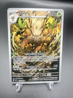 Shiftry - 163/162 SV05: Temporal Forces Holo Pokemon TCG NM - Image 1