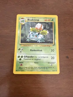 Pokemon Bisaknosp Deutsch Basis Set 30/102 - Image 1