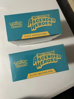 2 Pokemon TCG Ascended Heroes ETB Elite Trainer Box (Factory Sealed / Brand New) - Image 3