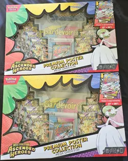 Pokemon - Ascended Heroes - Mega Gardevoir Premium Poster Collection Sealed x2 - Image 1