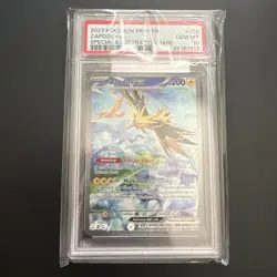 Pokemon Zapdos EX Scarlet & Violet 151 Special Illustration Rare PSA 10 - Image 1