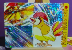 POKEMON POCKET MONSTERS VENDING PRISM STICKER 64 PIDGEOTTO - Image 1