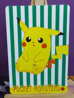 POKEMON POCKET MONSTERS VENDING PRISM STICKER 64 PIDGEOTTO - Image 2
