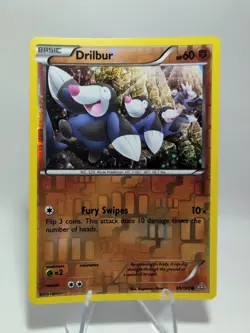 Drillbur 89/160 Reverse Holo XY Primal Clash 2015 Rare Pokemon TCG - Image 1