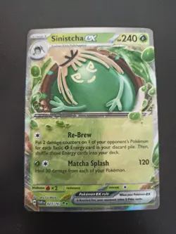 Sinistcha EX - Fatalitcha - Pokemon Karte - TWM 023 - English - Near Mint - Image 1