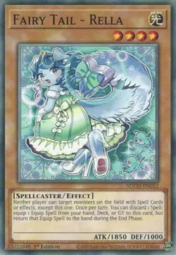 Fairy Tail - Rella - SDCH-EN012 - Common - 1st Edition - Lightly Played - Struct - Image 1