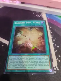 YuGiOh x3 Vanquish Soul, Start OP30-EN012 super rare nm in hand - Image 1